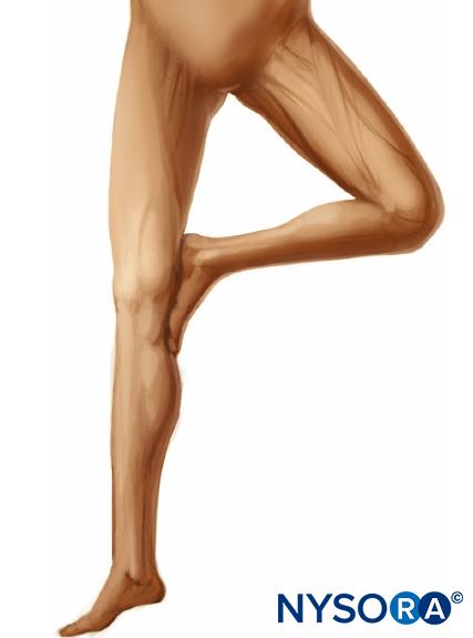 Leg abduction.