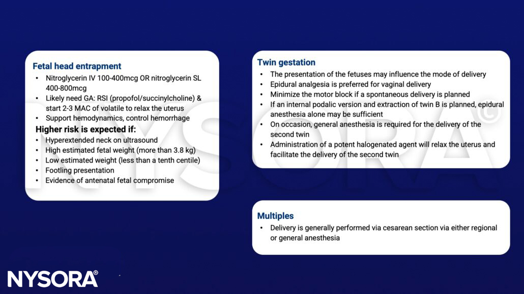 Breech presentation, CTG, external cephalic version (ECV), vaginal breech, ceasarean delivery