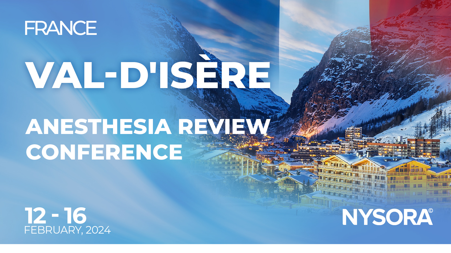 Anesthesia Review Conference (Vald'Isère, France) (2024) NYSORA NYSORA