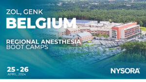 Regional Anesthesia Boot Camp (Genk, BE) Fully booked NYSORA