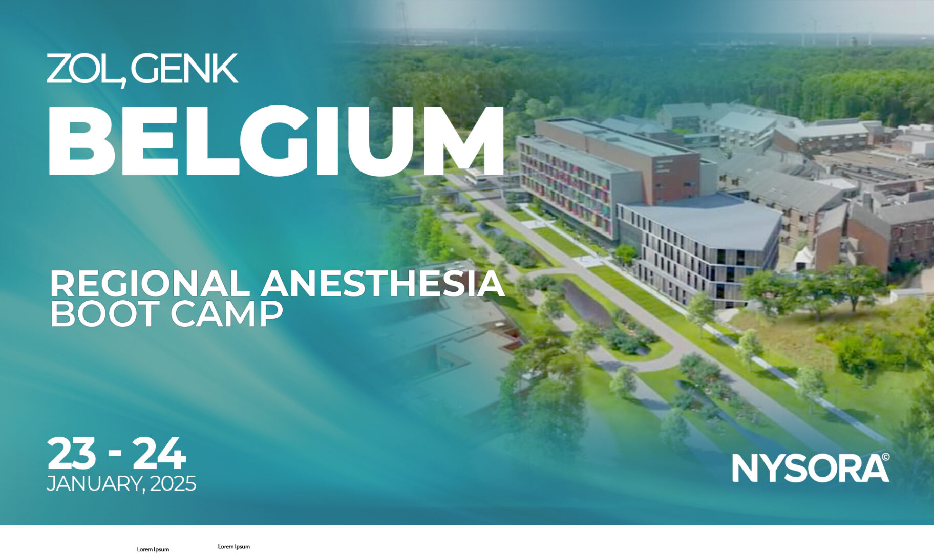 Regional Anesthesia Boot Camp NYSORA
