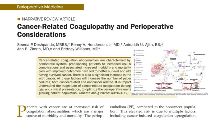 Cancer-Associated Coagulopathy