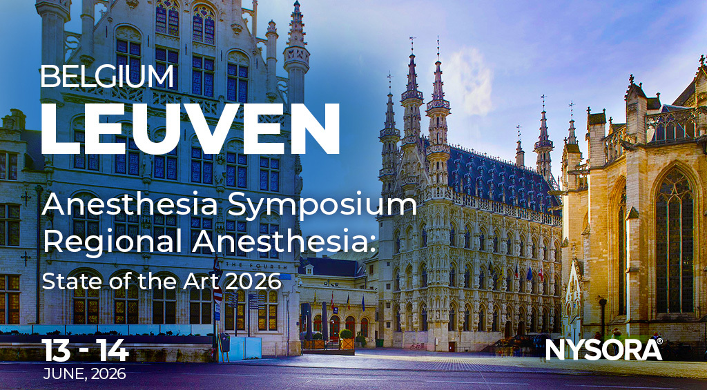 Regional Anesthesia Symposium: State of the Art 2026