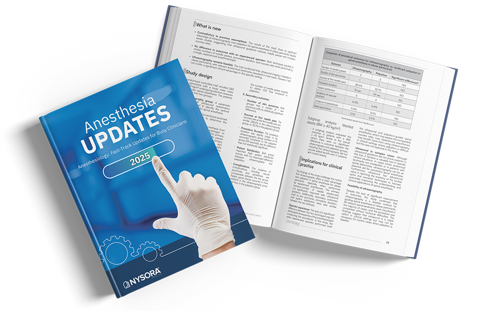 Anesthesia Updates 2025 - NYSORA