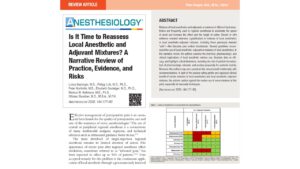 Rethinking local anesthetic and vasopressor choices in peripheral nerve blocks: evidence-based updates for clinical practice