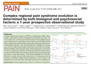 Early CRPS outcomes linked to disability, anxiety, and BMI