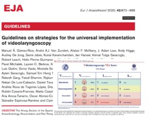Guidelines on strategies for the universal implementation of videolaryngoscopy