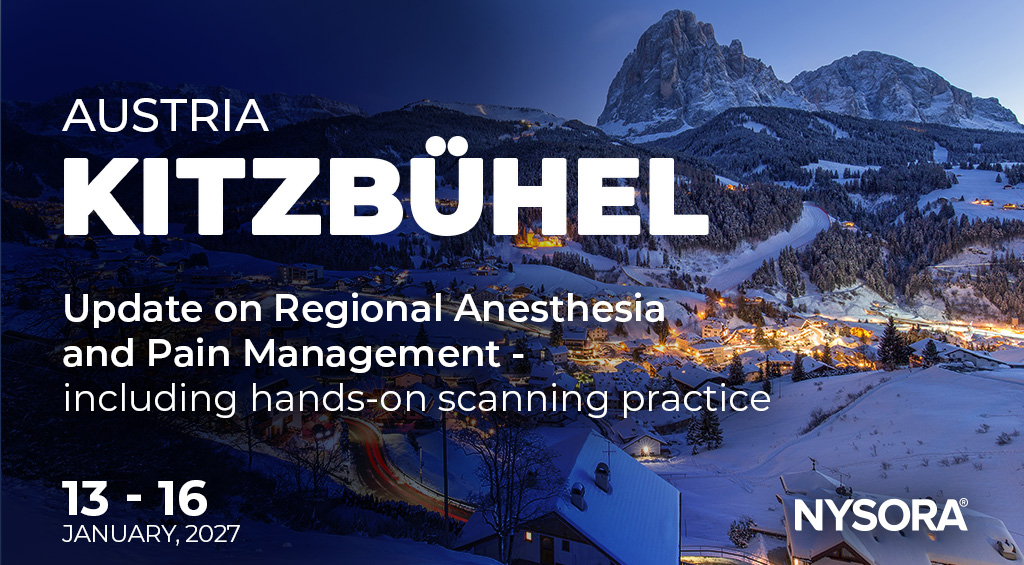 Update on Regional Anesthesia and Pain Management – including hands-on scanning practice