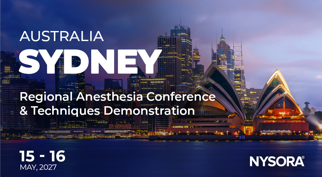 Regional Anesthesia Conference & Techniques Demonstration